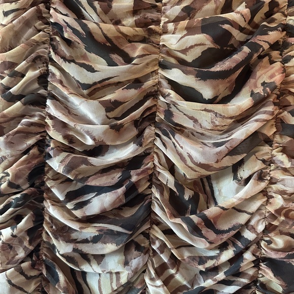 Topshop animal print Pencil Skirt - Picture 6 of 8